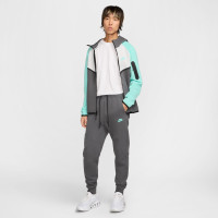 Nike Tech Fleece Sportswear Survêtement Gris Foncé Blanc Turquoise