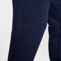 Nike Tech Fleece Sportswear Pantalon de Jogging Bleu Foncé Rouge