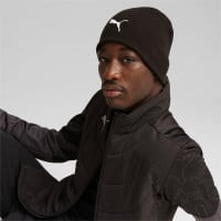 Bonnet technique d'hiver PUMA Individual, noir et blanc