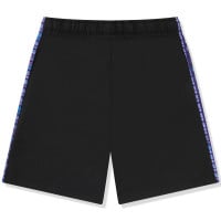 Short Touzani FC Street Nubic Cube pour enfant, noir, violet, blanc