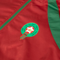 PUMA Maroc Pre-Match Veste d'Entraînement Woven 2024-2026 Rouge Vert