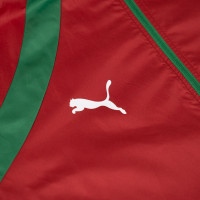 PUMA Maroc Pre-Match Veste d'Entraînement Woven 2024-2026 Rouge Vert