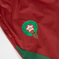 PUMA Maroc Pre-Match Pantalon d'Entraînement Woven 2024-2026 Rouge Vert