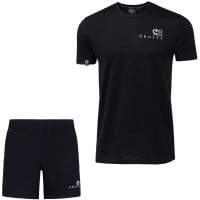 Set d'été Cruyff Pro noir et blanc