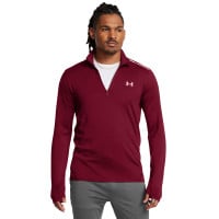 Survêtement Under Armour Vanish ColdWear à 1/4 fermeture éclair rouge gris foncé