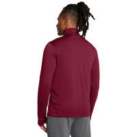 Survêtement Under Armour Vanish ColdWear à 1/4 fermeture éclair rouge gris foncé