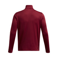 Survêtement Under Armour Vanish ColdWear à 1/4 fermeture éclair rouge gris foncé