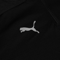 PUMA Maroc Survêtement 1/4-Zip 2024-2026 Noir Argenté