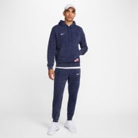 Nike Paris Saint-Germain Club Sweat à Capuche 2024-2025 Bleu Foncé Blanc