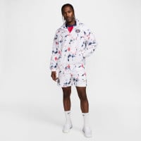 Nike Paris Saint-Germain Windrunner 2024-2025 Blanc Rouge Bleu Doré