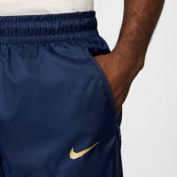 Nike Paris Saint-Germain Trainingsbroek Woven 2024-2025 Donkerblauw Goud