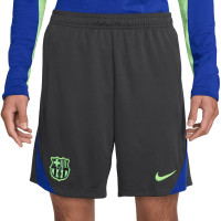 Nike FC Barcelone Strike Short d'Entraînement 2024-2025 Gris Foncé Vert Clair Bleu