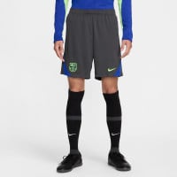 Nike FC Barcelone Strike Short d'Entraînement 2024-2025 Gris Foncé Vert Clair Bleu