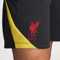 Nike Liverpool Strike Short d'Entraînement 2024-2025 Gris Foncé Jaune Rouge