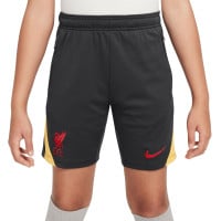 Nike Liverpool Strike Short d'Entraînement 2024-2025 Enfants Gris Foncé Jaune Rouge