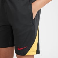 Nike Liverpool Strike Short d'Entraînement 2024-2025 Enfants Gris Foncé Jaune Rouge