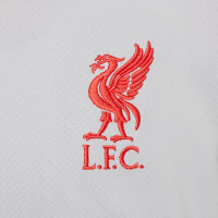 Nike Liverpool Strike Maillot d'Entraînement 2024-2025 Enfants Gris Jaune Rouge