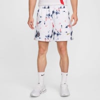 Nike Paris Saint-Germain Short Woven 2024-2025 Blanc Bleu Foncé Rouge