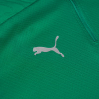 PUMA Maroc Survêtement 1/4-Zip 2024-2026 Vert Noir Argenté