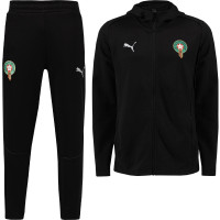 PUMA Maroc Casual Survêtement 2024-2026 Enfants Noir Argenté