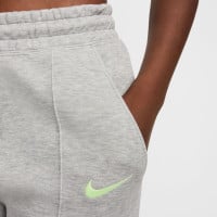 Nike FC Barcelone Tech Fleece Pantalon de Jogging 2024-2025 Femmes Gris Vert Clair