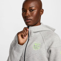 Nike FC Barcelone Tech Fleece Survêtement 2024-2025 Femmes Gris Vert Clair