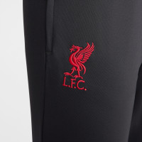 Nike Liverpool Strike Trainingsbroek 2024-2025 Donkergrijs Geel Rood