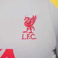 Nike Liverpool Strike Survêtement 1/4-Zip 2024-2025 Gris Gris Foncé Jaune Rouge