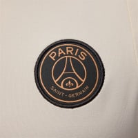 Nike Paris Saint-Germain x Jordan Strike Haut d'Entraînement 1/4-Zip 2024-2025 Blanc Cassé Rose Noir