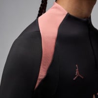 Nike Paris Saint-Germain x Jordan Strike Survêtement 1/4-Zip 2024-2025 Noir Rose Bronze