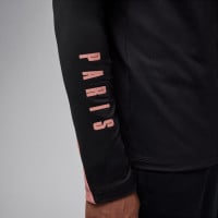 Nike Paris Saint-Germain x Jordan Strike Survêtement 1/4-Zip 2024-2025 Noir Rose Bronze