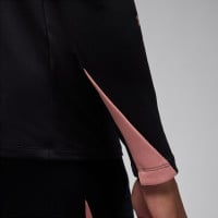 Nike Paris Saint-Germain x Jordan Strike Survêtement 1/4-Zip 2024-2025 Noir Rose Bronze