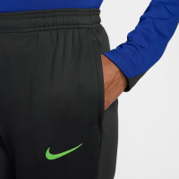 Nike FC Barcelone Strike Pantalon d'Entraînement 2024-2025 Femmes Gris Foncé Vert Clair