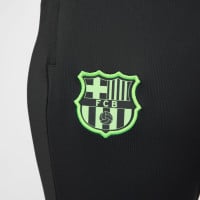 Nike FC Barcelona Strike Trainingspak 1/4-Zip 2024-2025 Dames Blauw Donkergrijs Lichtgroen