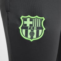 Nike FC Barcelona Strike Trainingsbroek 2024-2025 Kids Donkergrijs Lichtgroen