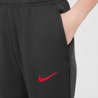 Nike Liverpool Strike Pantalon d'Entraînement 2024-2025 Enfants Gris Foncé Jaune Rouge