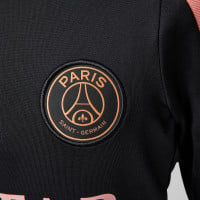 Nike Paris Saint-Germain x Jordan Strike Haut d'Entraînement 1/4-Zip 2024-2025 Enfants Noir Rose