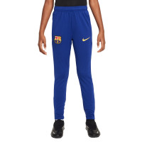 Nike FC Barcelone Academy Pro Pantalon d'Entraînement 1/4-Zip 2024-2025 Enfants Bleu Foncé Jaune