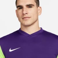 Nike Tiempo Premier II Maillot de Foot Mauve Néon Jaune Blanc