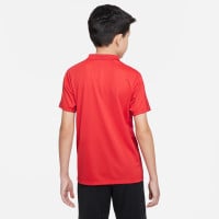 Nike Dri-FIT Academy 23 Polo Enfants Rouge Blanc