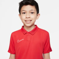 Nike Dri-FIT Academy 23 Polo Enfants Rouge Blanc