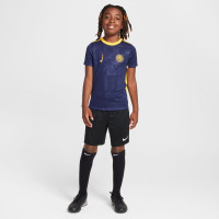 Nike Inter Milan Pre-Match Trainingsshirt 2024-2025 Kids Donkerblauw Goud