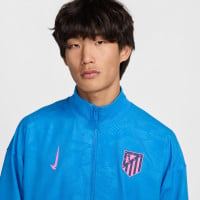 Nike Atletico Madrid Anthem Veste d'Entraînement 2024-2025 Bleu Rose