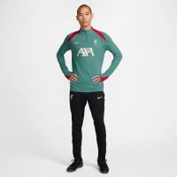 Nike Liverpool Strike Elite Haut d'Entraînement 1/4-Zip 2024-2025 Vert Rouge