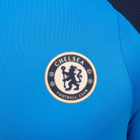 Survêtement Nike Chelsea Strike 1/4-Zip 2024-2025 Bleu Bleu foncé