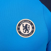 Nike Chelsea Strike Trainingstrui 1/4-Zip 2024-2025 Blauw Donkerblauw