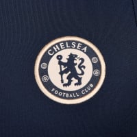 Nike Chelsea Strike Trainingstrui 1/4-Zip 2024-2025 Donkerblauw Blauw