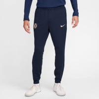 Nike Chelsea Strike Trainingspak 1/4-Zip 2024-2025 Donkerblauw Blauw