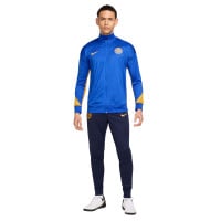 Nike Inter Milan Strike Trainingspak Full-Zip 2024-2025 Blauw Donkerblauw Goud