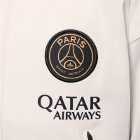 Nike Paris Saint-Germain x Jordan Strike Trainingspak Full-Zip 2024-2025 Kids Gebroken Wit Zwart Roze